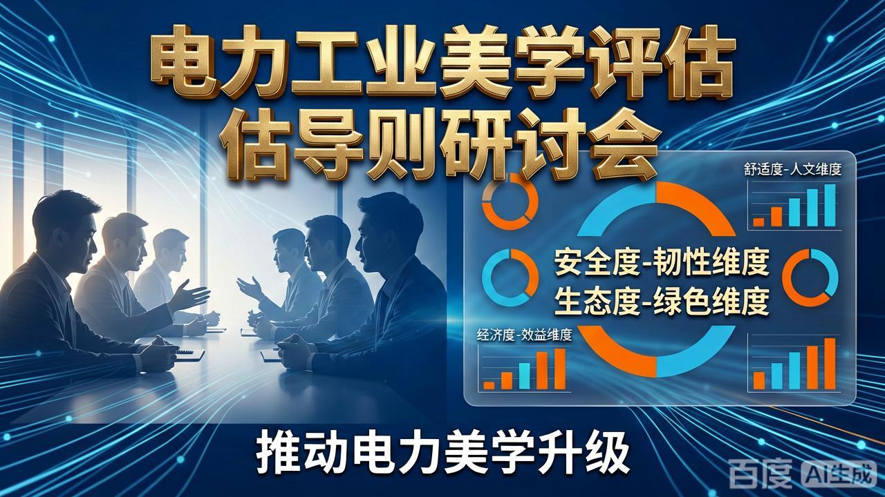 《电力工业美学评估导则》专家研讨会成功召开